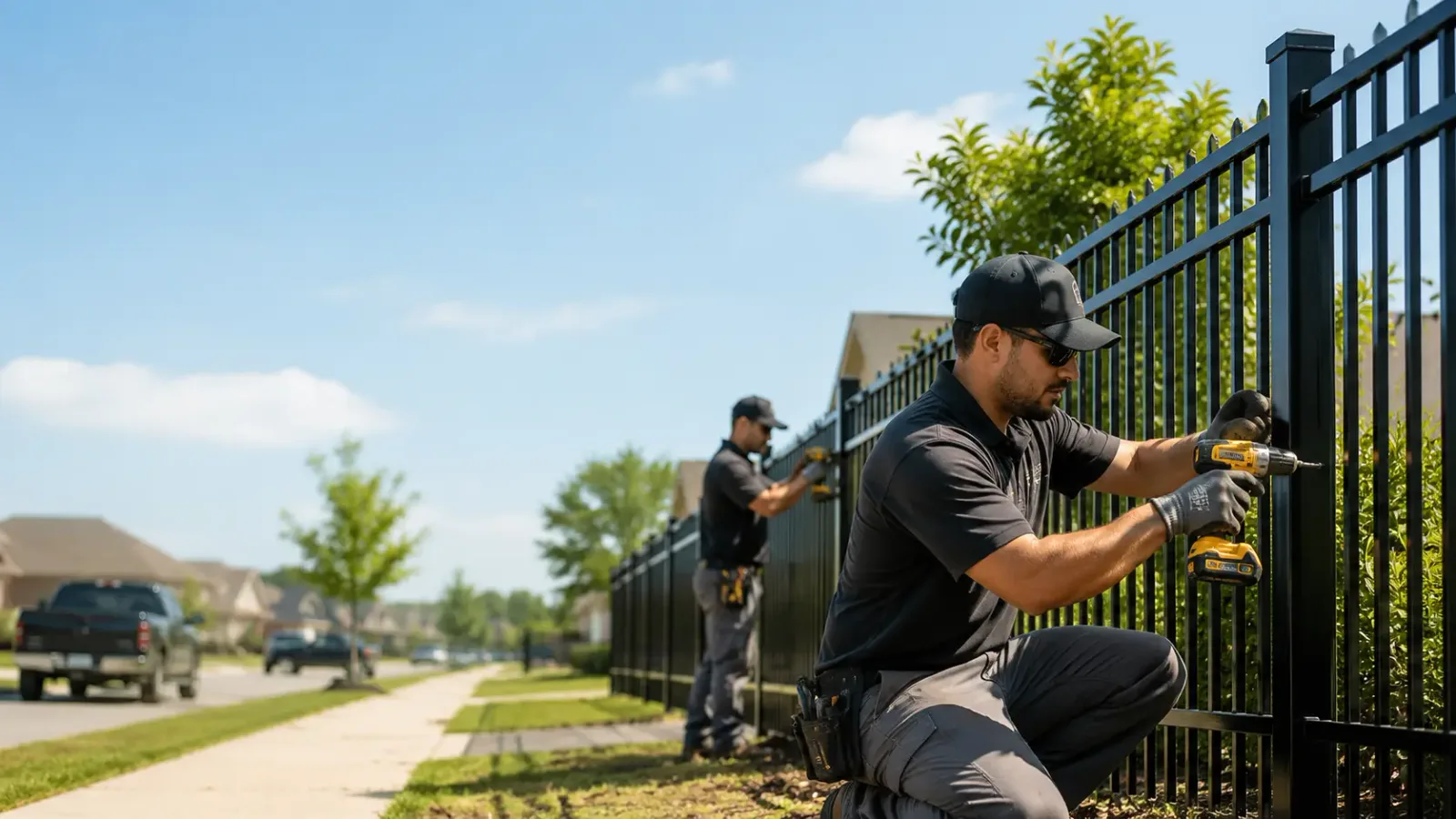 Metal Fence Installation in Tupelo, OK